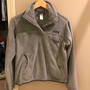 Grey gray Patagonia pullover
